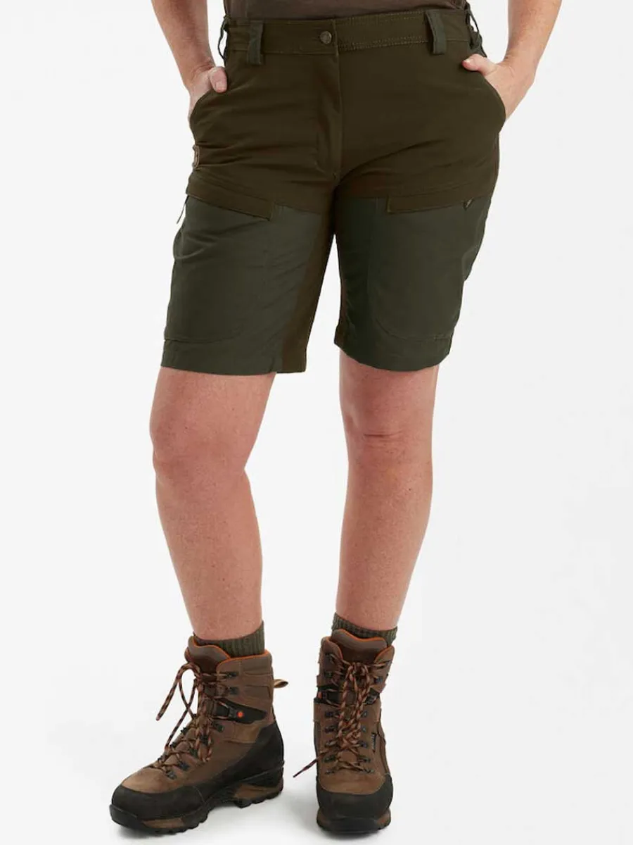 Women Deerhunter Lady Ann Shorts - Deep Green