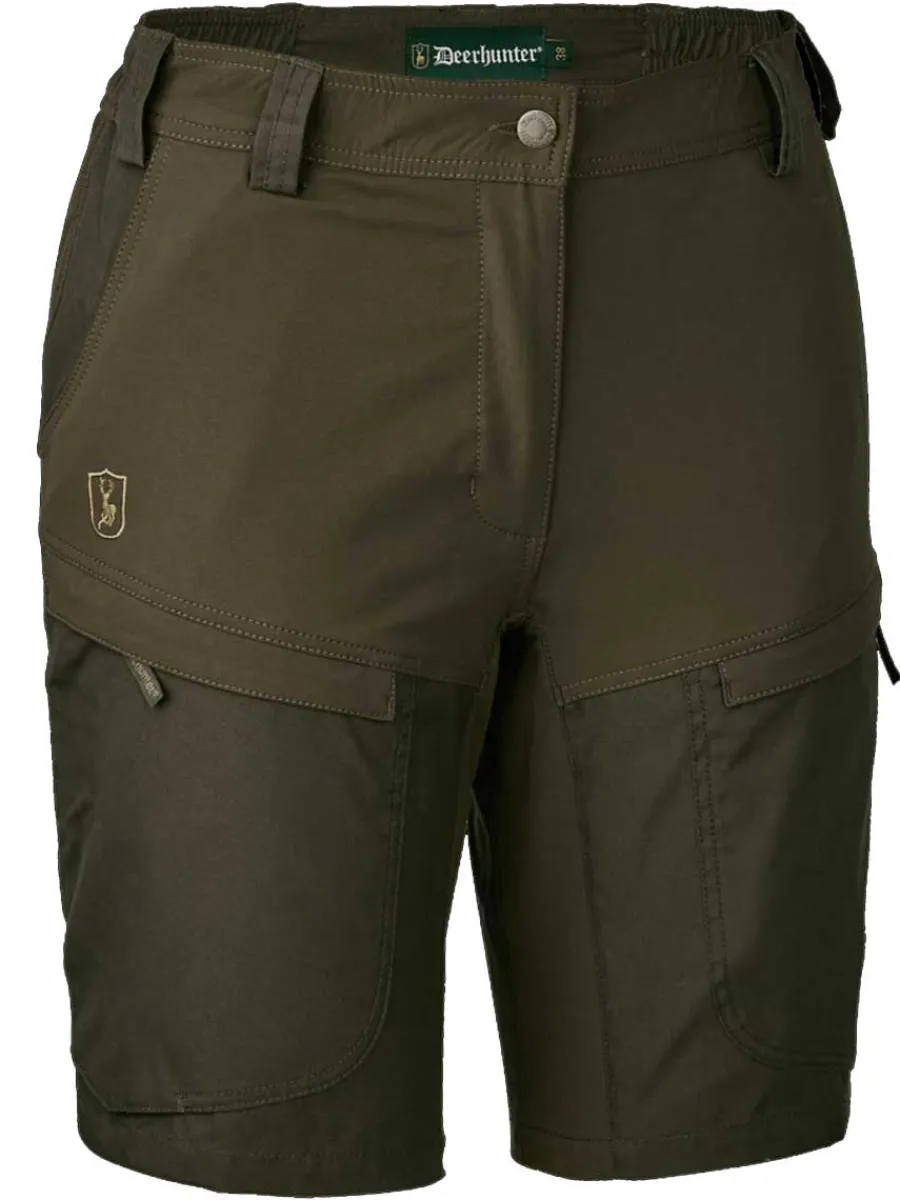 Women Deerhunter Lady Ann Shorts - Deep Green