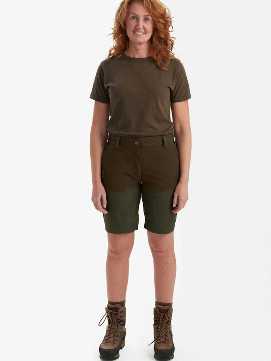 deerhunter_lady_ann_short_3-1.webp Women Deerhunter Lady Ann Shorts - Deep Green