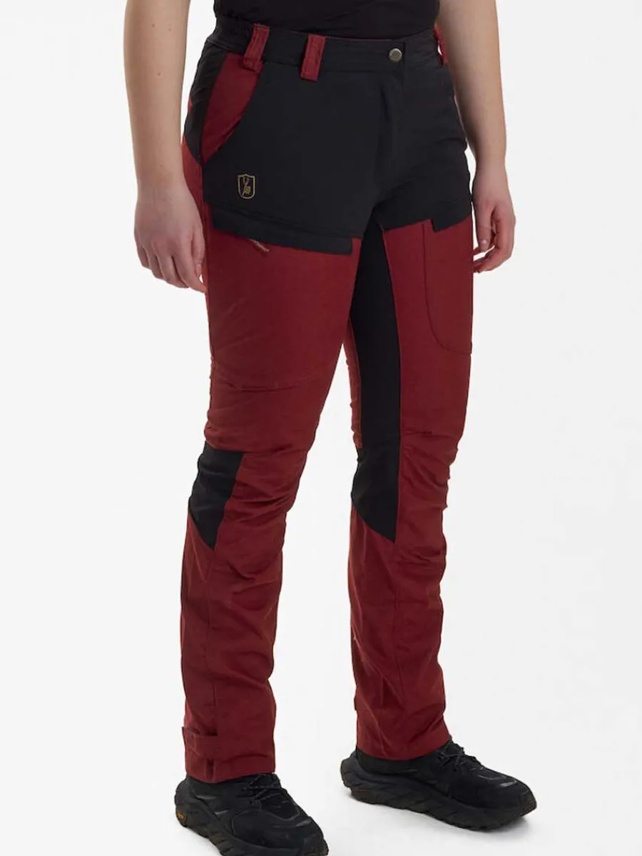 Deerhunter Lady Ann Trousers - Oxblood Red