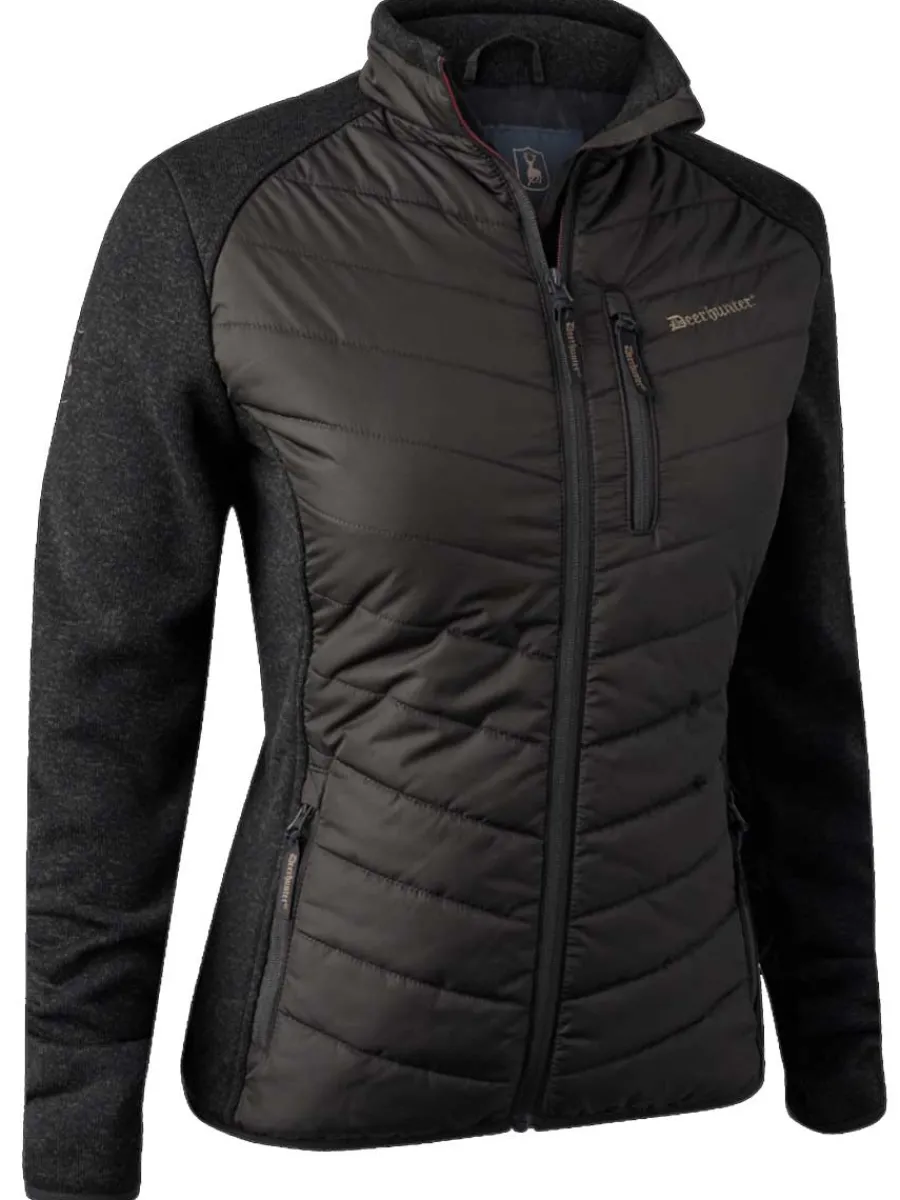 deerhunter_lady_caroline__3-5.webp Women Deerhunter Lady Caroline Padded Jacket - Brown Leaf