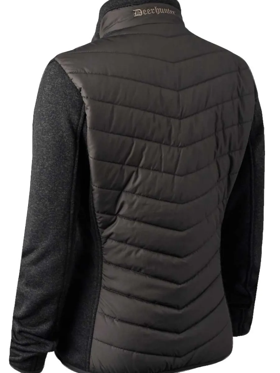 deerhunter_lady_caroline__4-5.webp Women Deerhunter Lady Caroline Padded Jacket - Brown Leaf