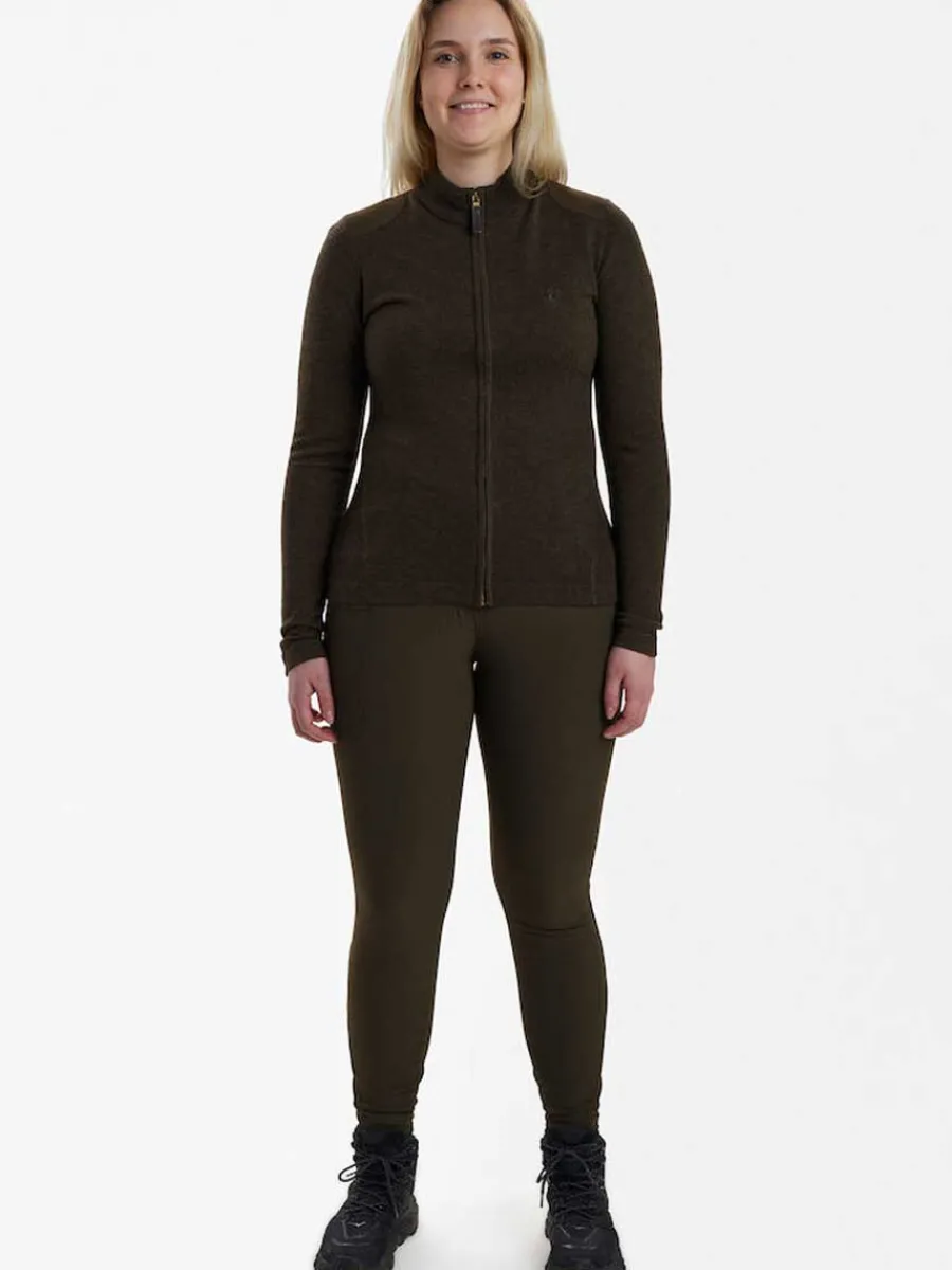 deerhunter_lady_darlingto_2.webp Women Deerhunter Lady Darlington Knit Cardigan - Dark Elm