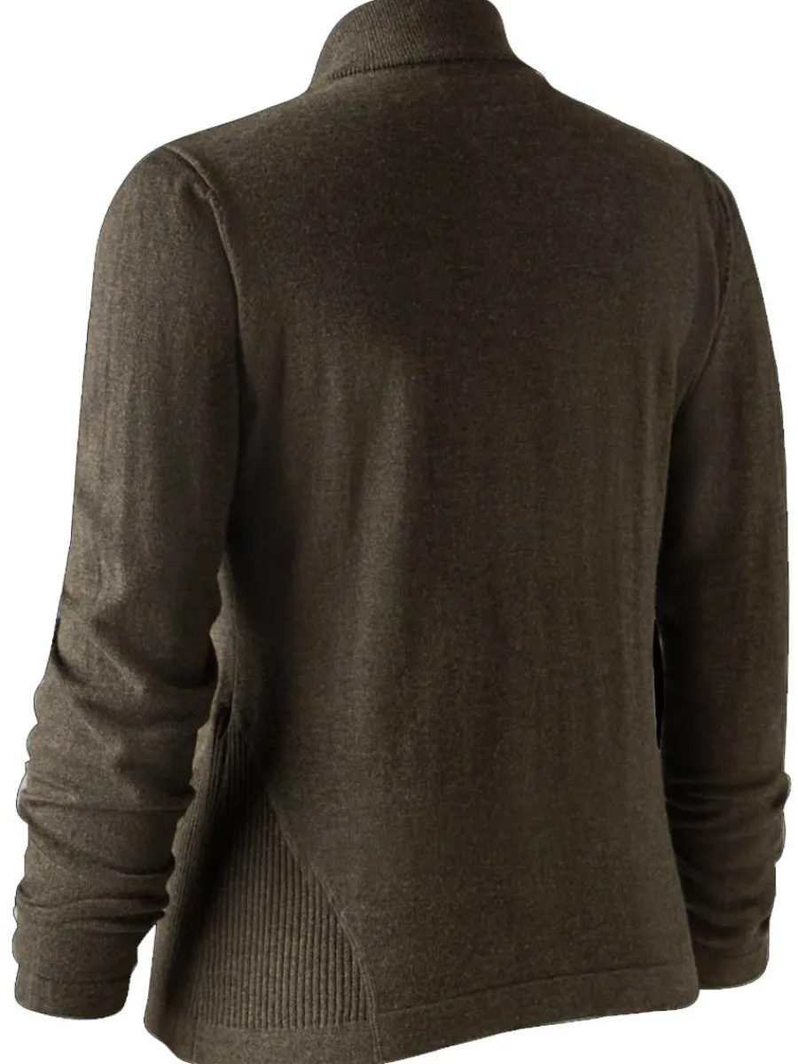 deerhunter_lady_darlingto_4.webp Women Deerhunter Lady Darlington Knit Cardigan - Dark Elm