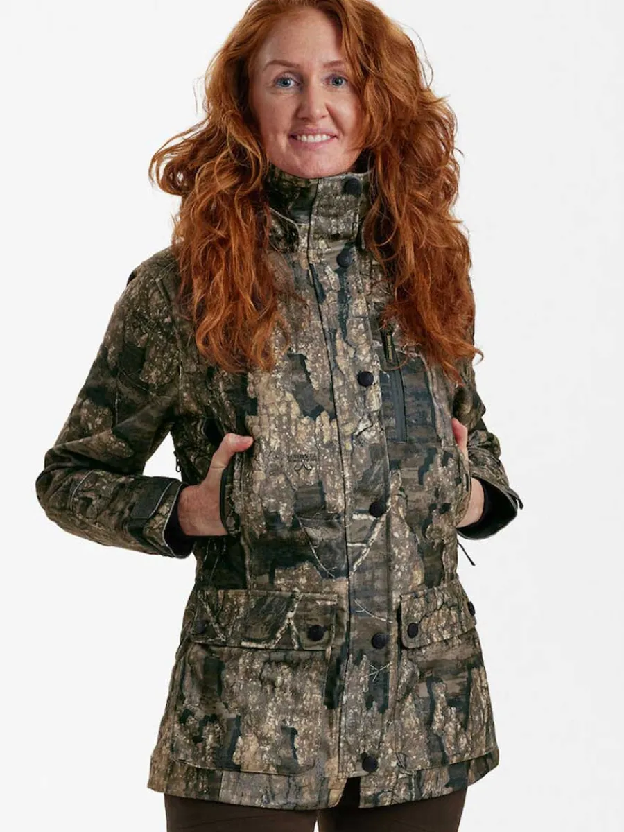 Women Deerhunter Lady Gabby Jacket - Realtree Timber Camo