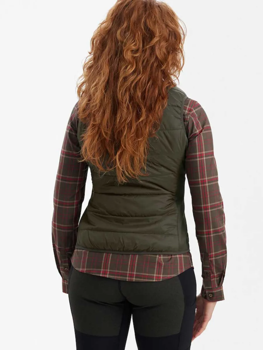 deerhunter_lady_heat_inne_3.webp Women Deerhunter Lady Heat Inner Waistcoat - Deep Green