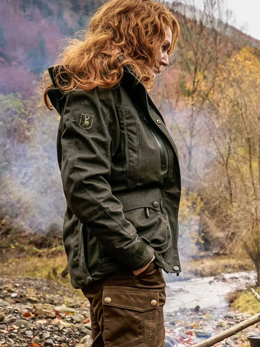 Women Deerhunter Lady Raven Jacket - Elmwood