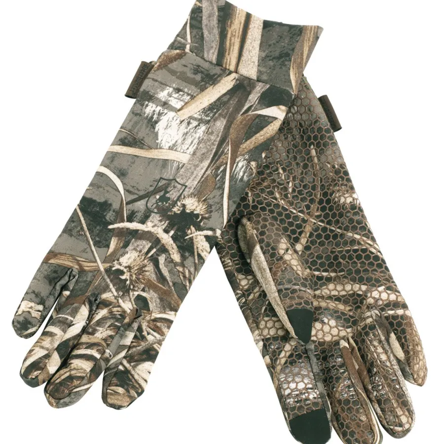 Deerhunter Max 5 Gloves w. Silicon Dots - RealTree Max-5 Camo