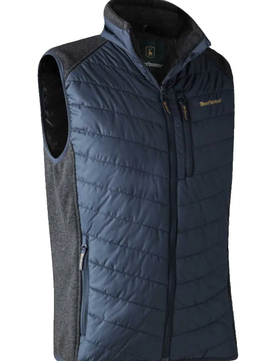 deerhunter_moor_padded_wa_1-2.webp Deerhunter Moor Padded Waistcoat w.Knit - Mens - Dark Blue