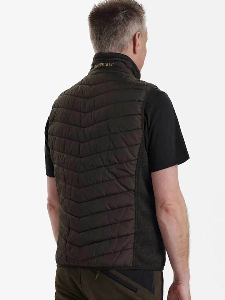 deerhunter_moor_padded_wa_2-1.webp Deerhunter Moor Padded Waistcoat w.Knit - Mens - Brown Leaf