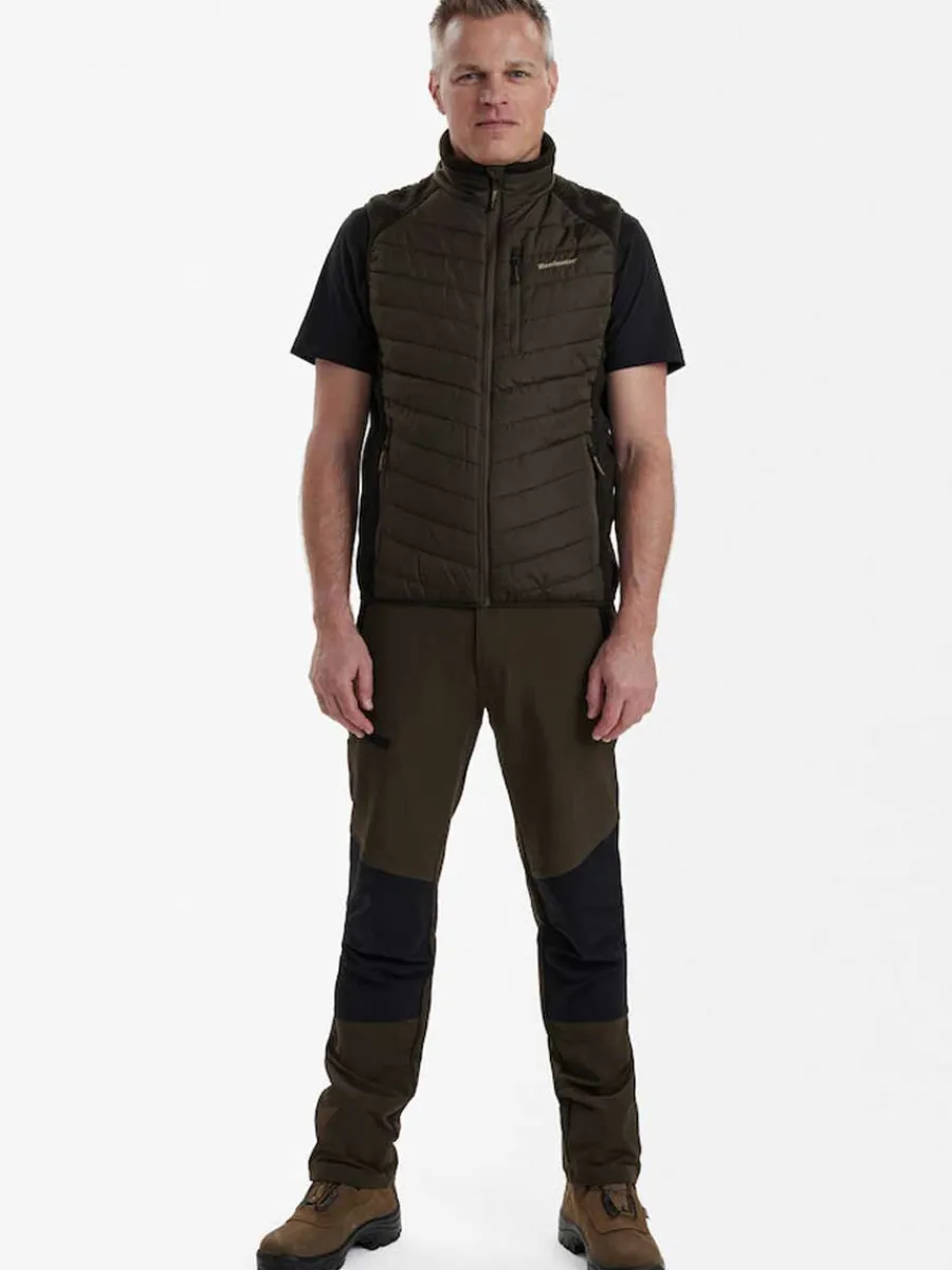 deerhunter_moor_padded_wa_3-1.webp Deerhunter Moor Padded Waistcoat w.Knit - Mens - Brown Leaf