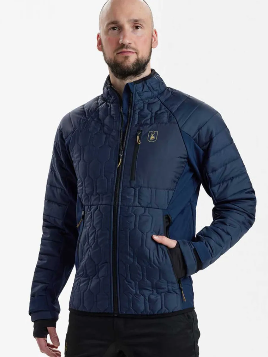 Deerhunter Mossdale Quilted Jacket - Men's - Dress Blue