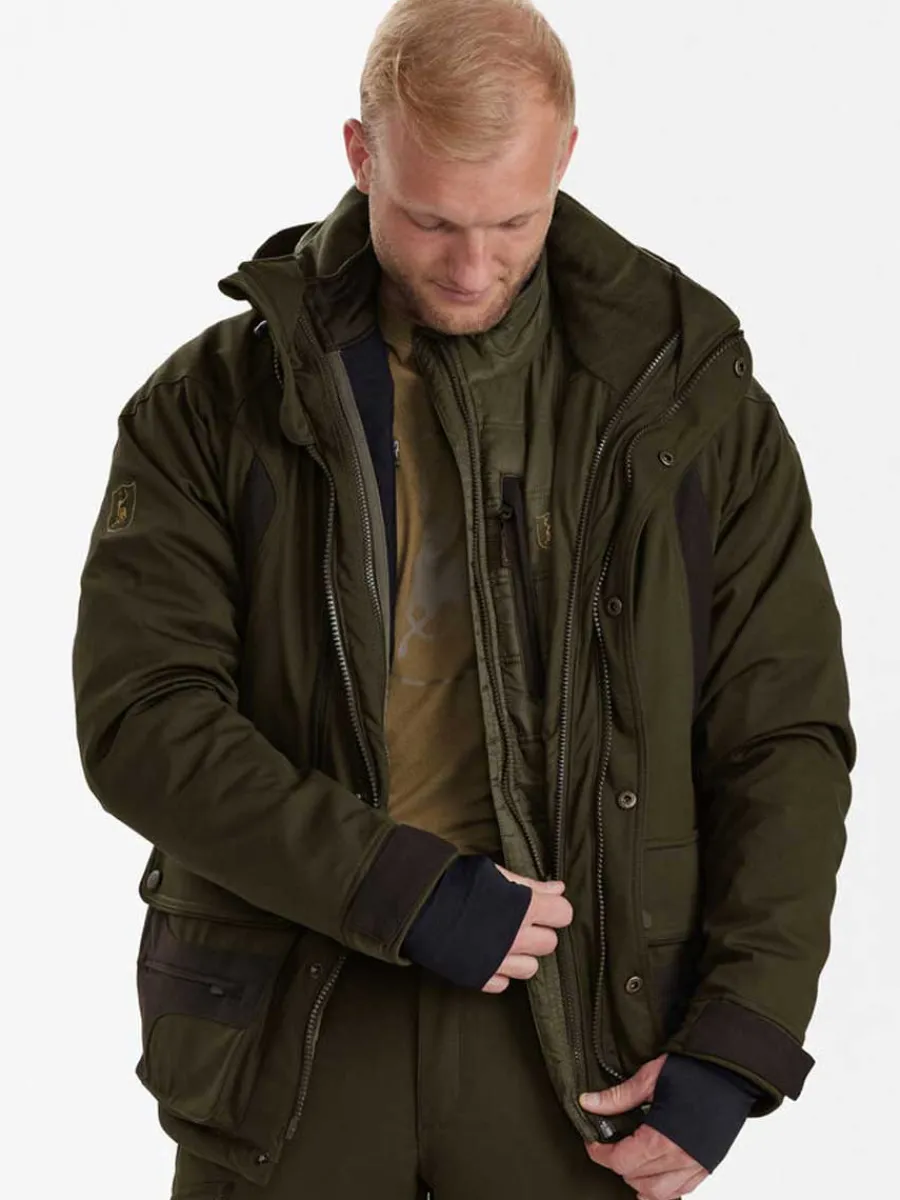 Deerhunter Muflon Zip-In Jacket - Mens - Art Green