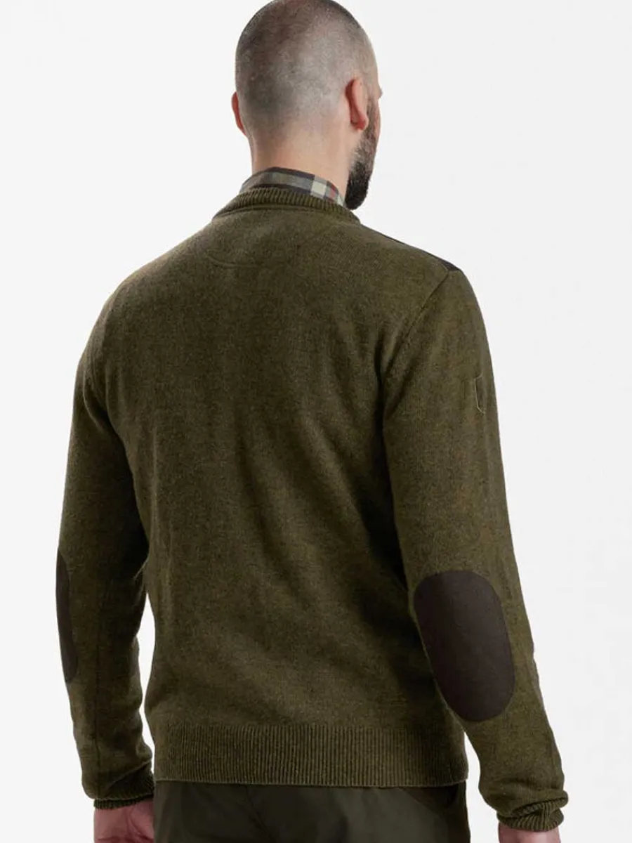 Deerhunter Sheffield Knit V-Neck Jumper - Mens -