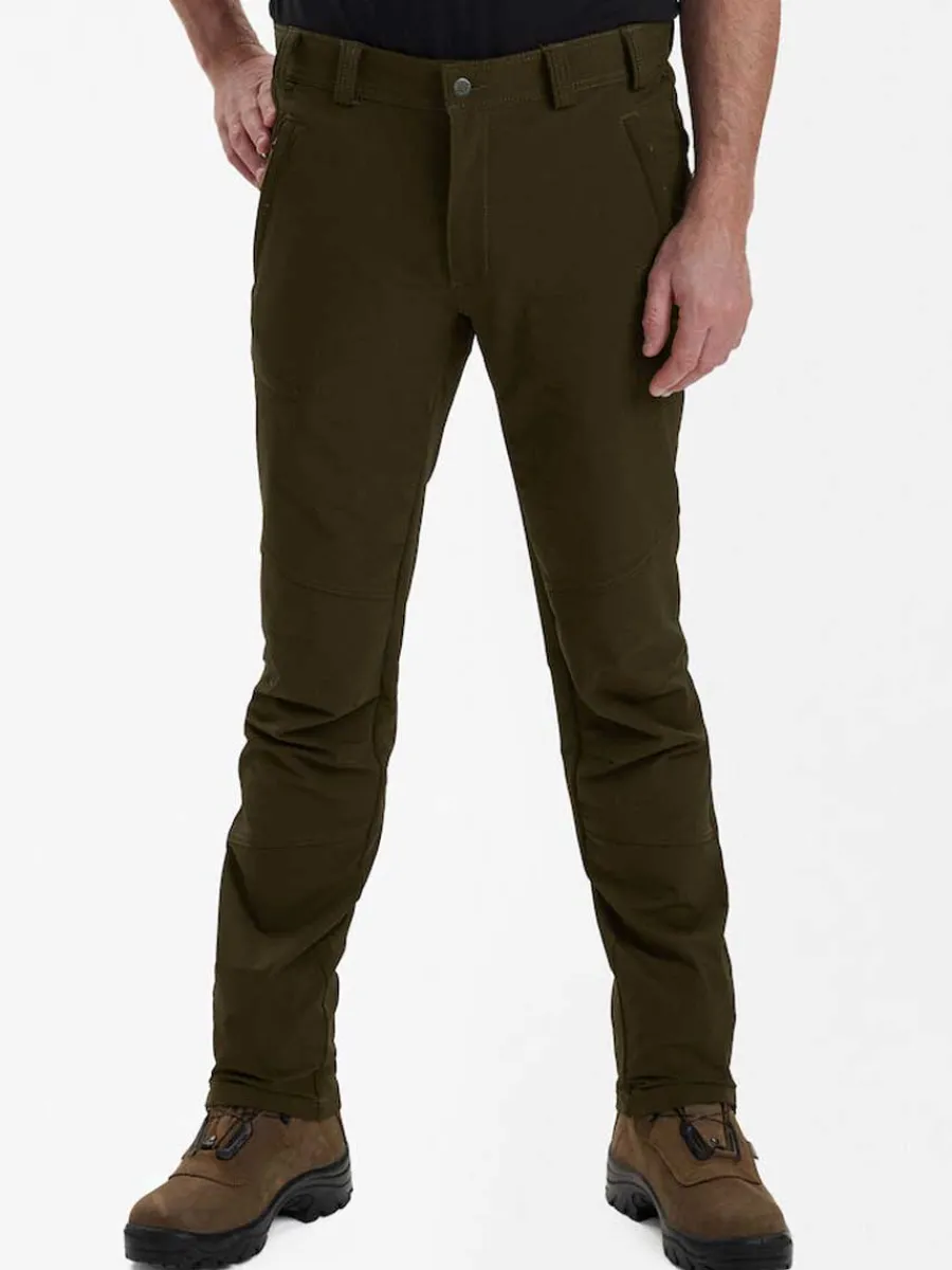 Deerhunter Strike Full Stretch Trousers - Mens - Fallen Leaf