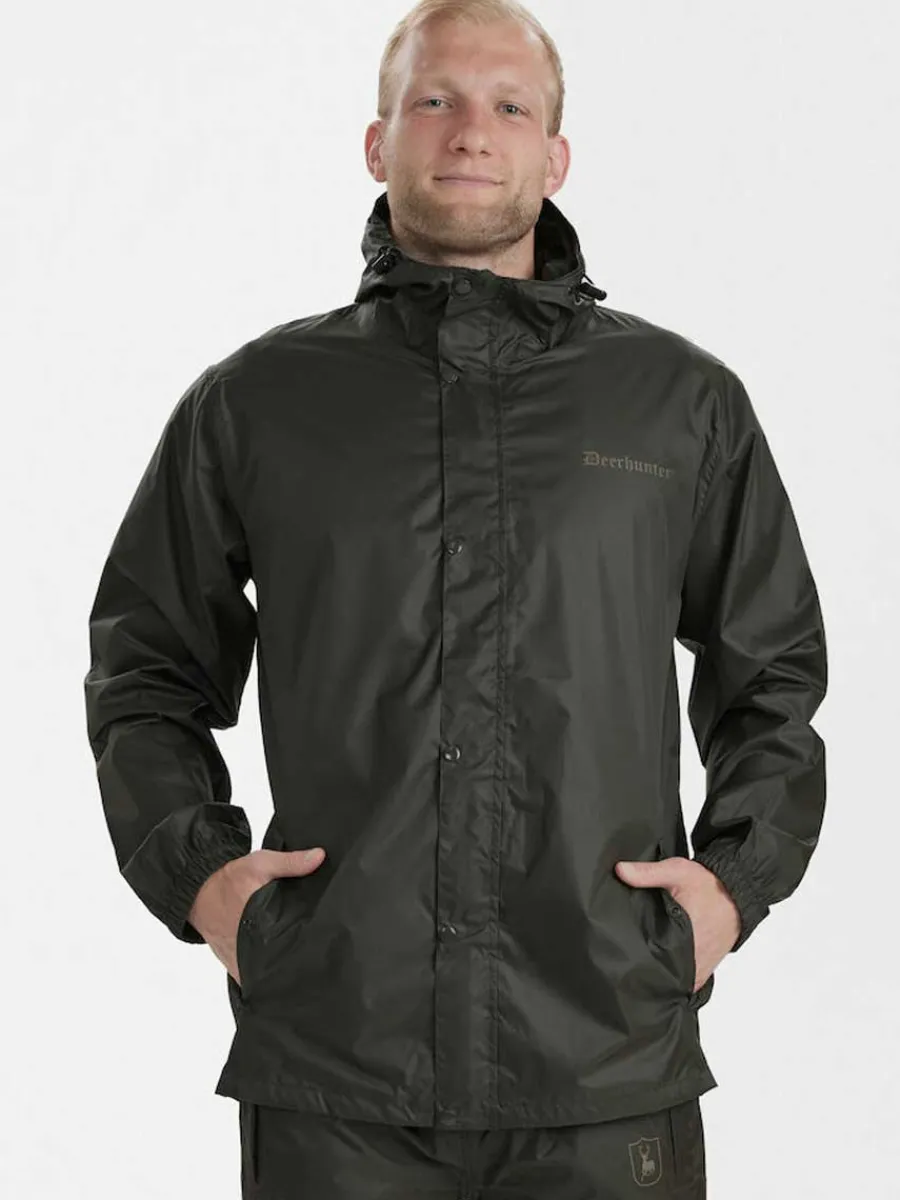 Deerhunter Survivor Rain Packable Jacket - Men's - Timber
