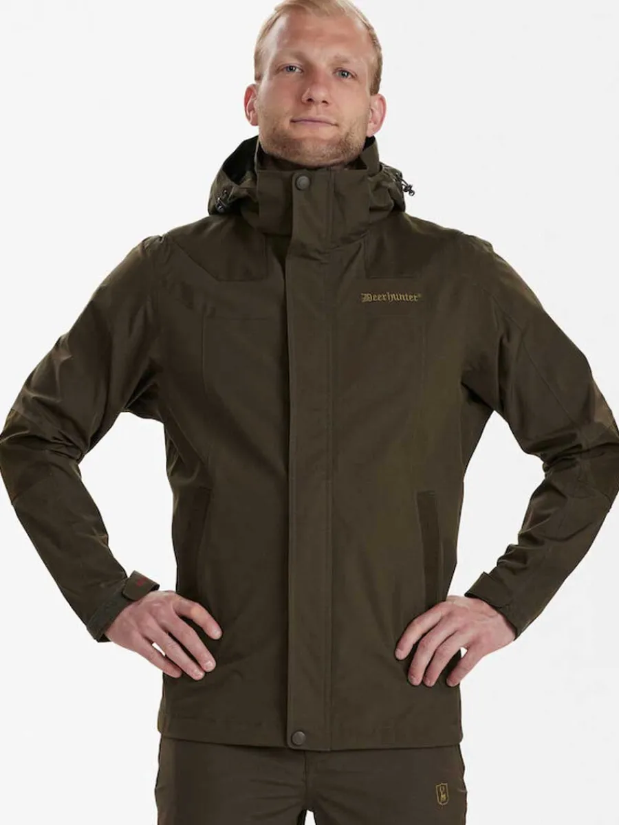 Deerhunter Track Rain Jacket - Men's - Canteen