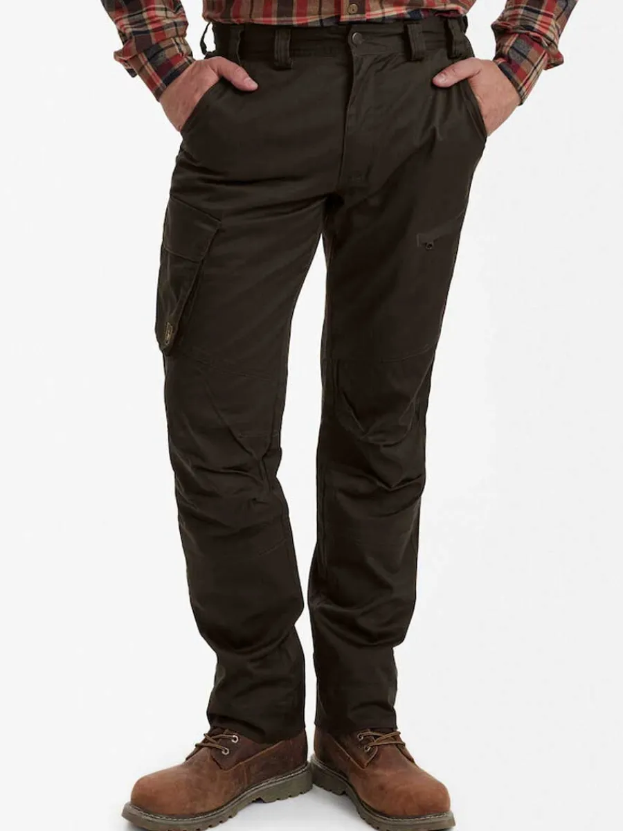 Deerhunter Traveller Trousers - Men's - Chestnut Brown