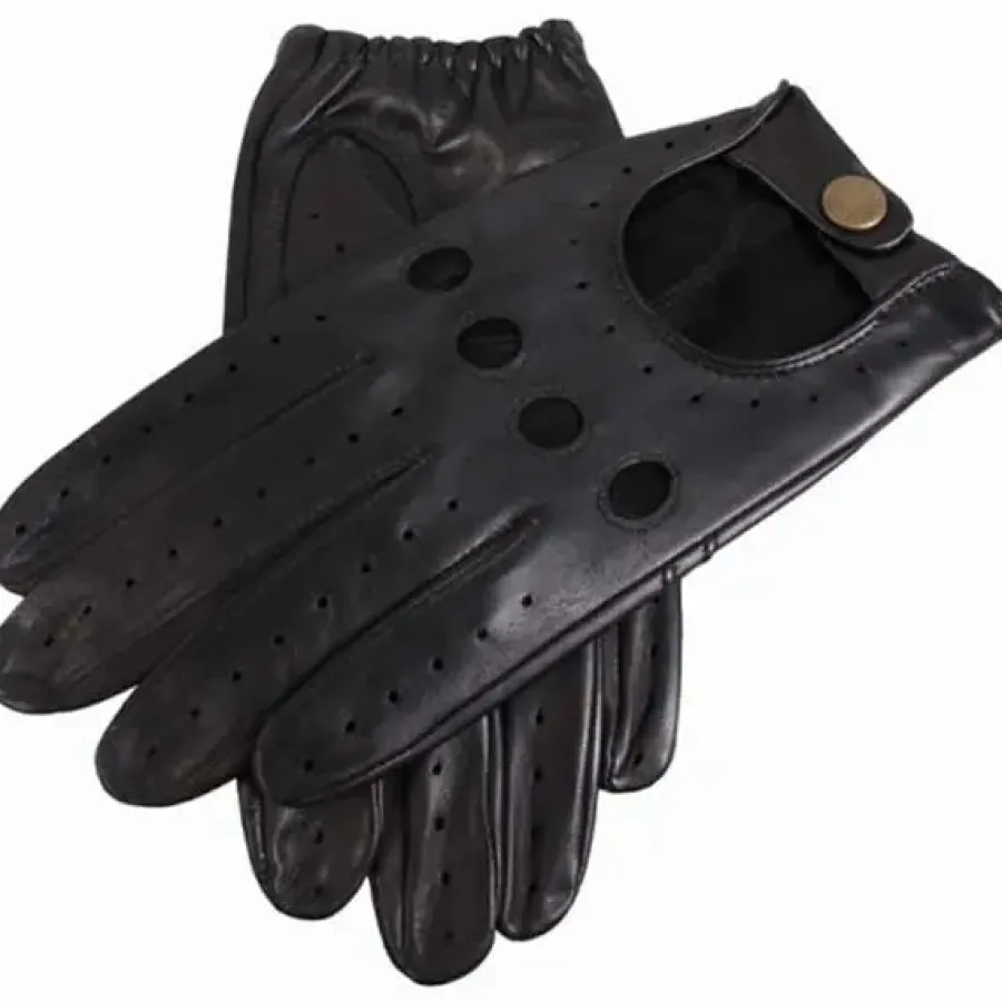 Dents Delta Leather Driving Gloves - Mens Unlined -
