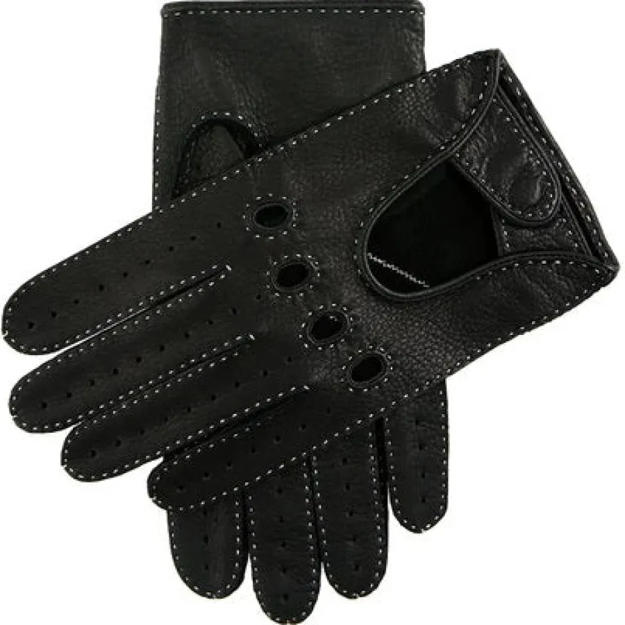 Dents Winchester Deerskin Driving Gloves - Mens Unlined -