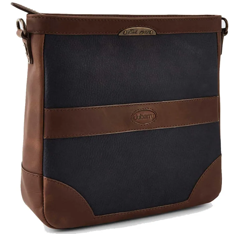 Dubarry Ardmore Leather Handbag - Women's - Navy & Brown