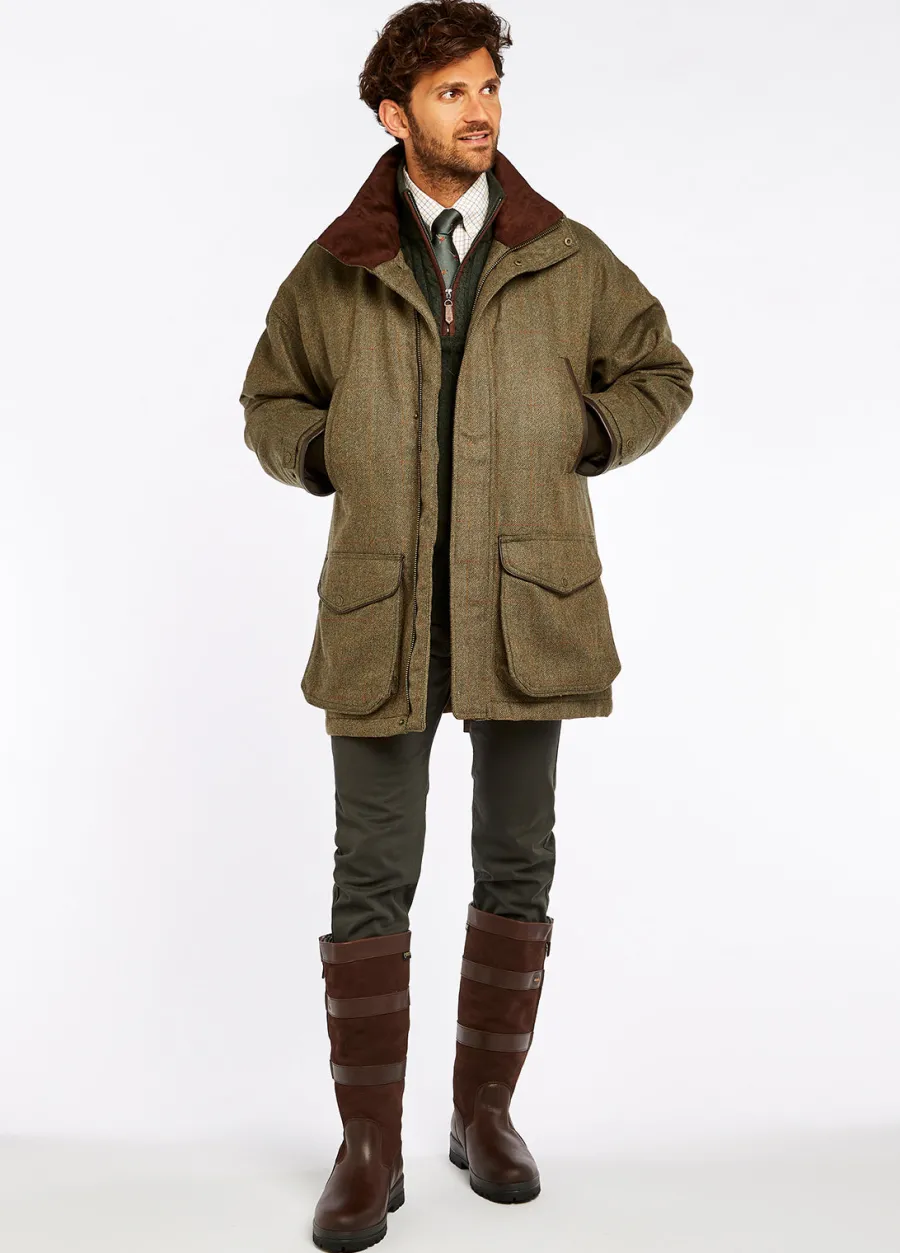 dubarry_ballinturbet_shoo_7.webp Dubarry Ballinturbet Shooting Jacket - Mens Tweed - Cedar
