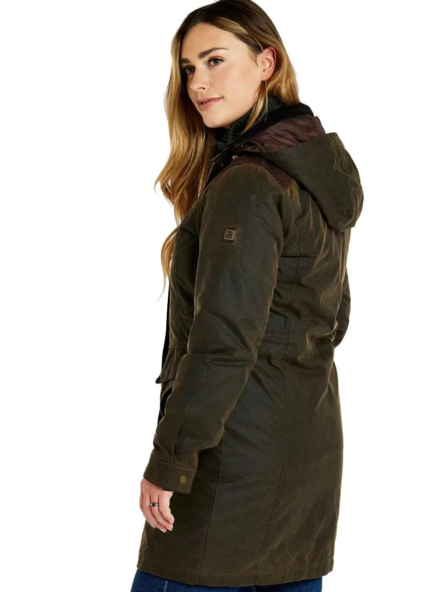 Women Dubarry Blacklion Waxed Cotton Jacket - Women's -