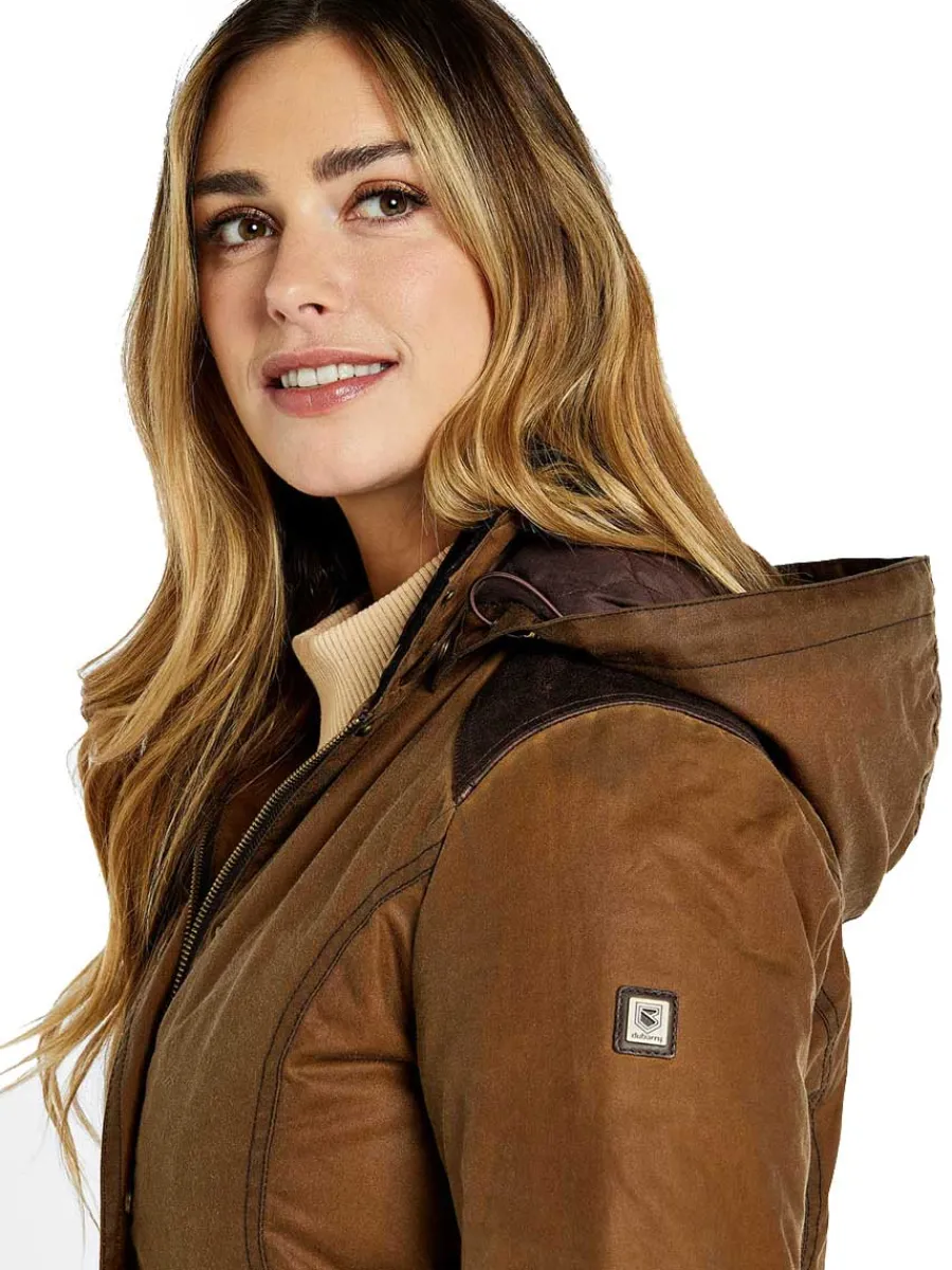 Women Dubarry Blacklion Waxed Cotton Jacket - Women's -