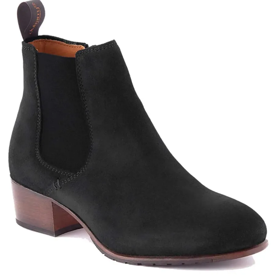 Women Dubarry Bray Chelsea Boots - Ladies - Black Suede