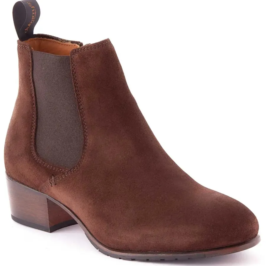 Dubarry Bray Chelsea Boots - Ladies - Cigar Suede