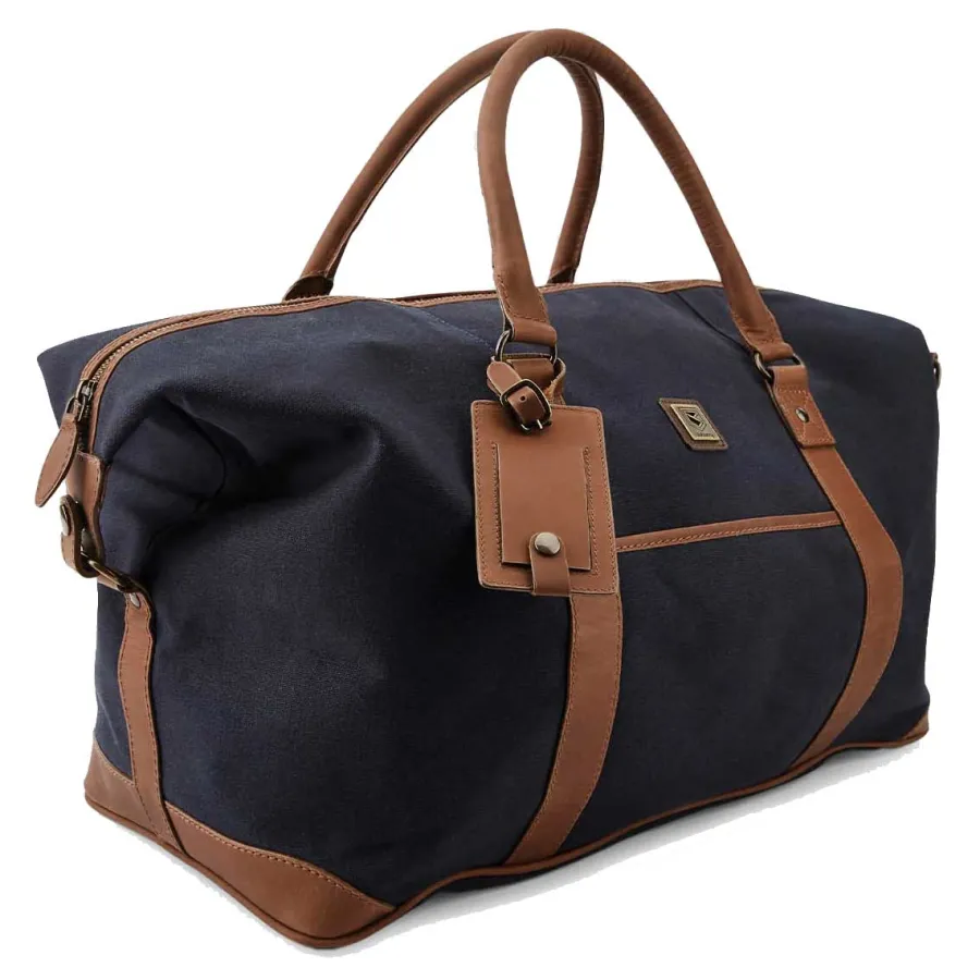 Dubarry Brittas Wax Cotton Holdall - Navy