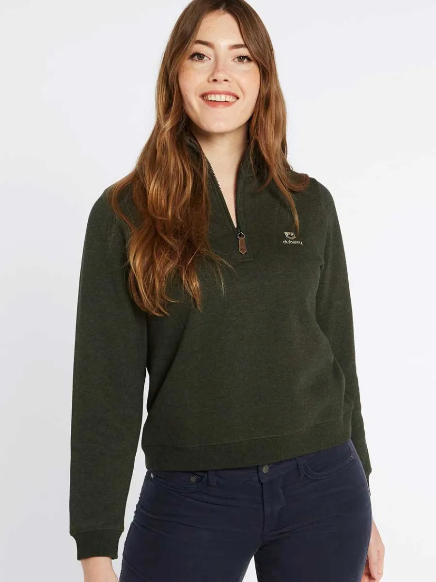 Women Dubarry Castlemartyr 1/4 Zip Neck Sweater - Women's -