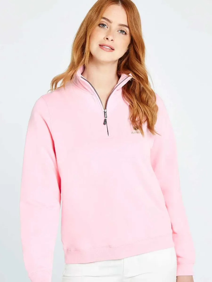 Women Dubarry Castlemartyr 1/4 Zip Neck Sweater - Women's -