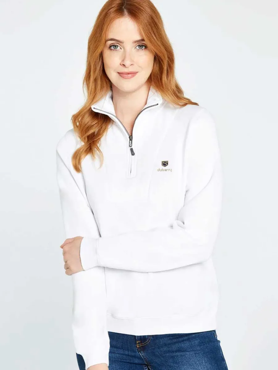 Women Dubarry Castlemartyr 1/4 Zip Neck Sweater - Women's -