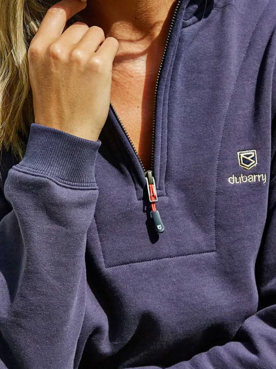 dubarry_castlemartyr__zip_1-1.webp Women Dubarry Castlemartyr 1/4 Zip Neck Sweater - Women's -