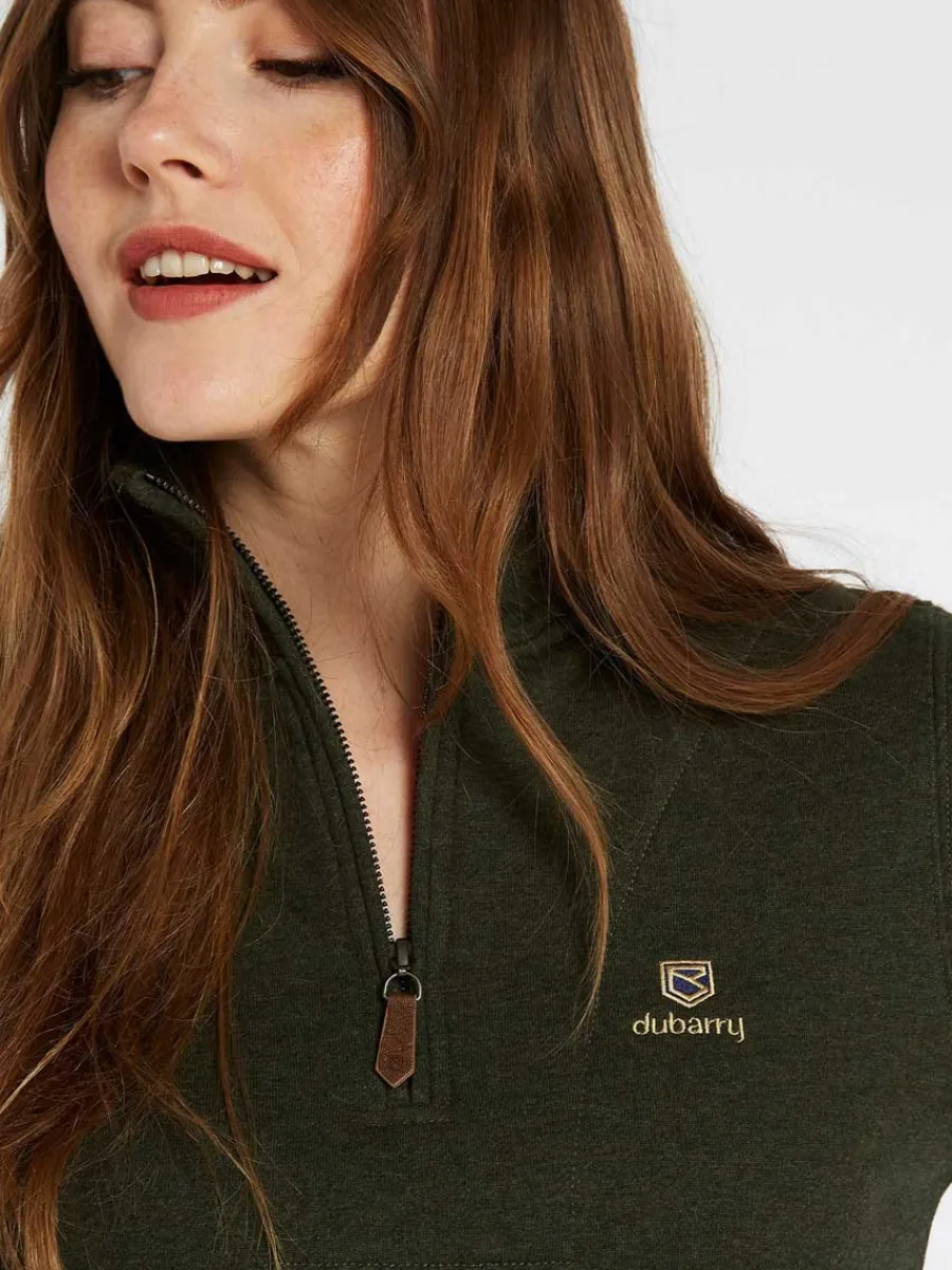 dubarry_castlemartyr__zip_1-4.webp Women Dubarry Castlemartyr 1/4 Zip Neck Sweater - Women's -