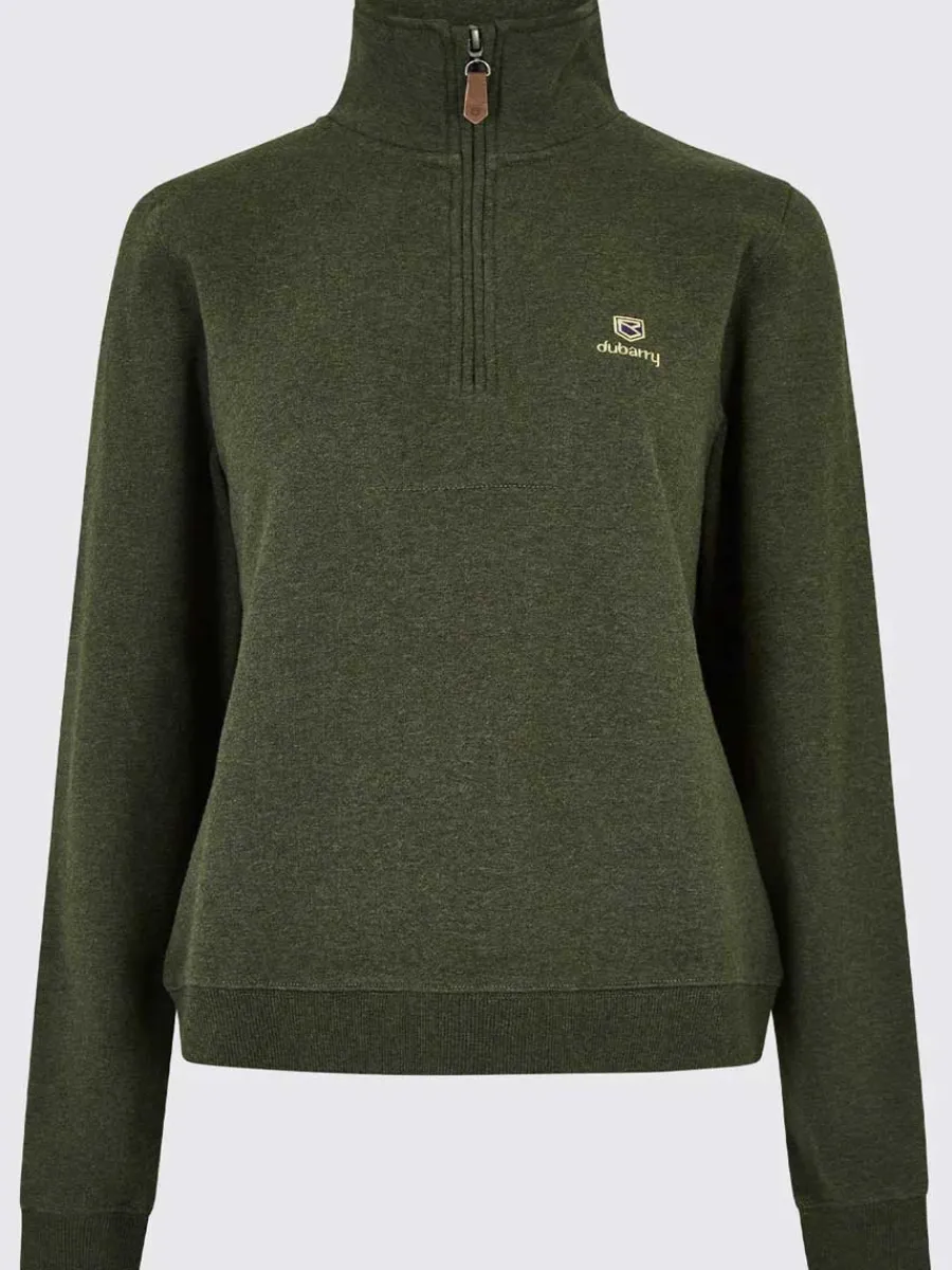 dubarry_castlemartyr__zip_2-4.webp Women Dubarry Castlemartyr 1/4 Zip Neck Sweater - Women's -