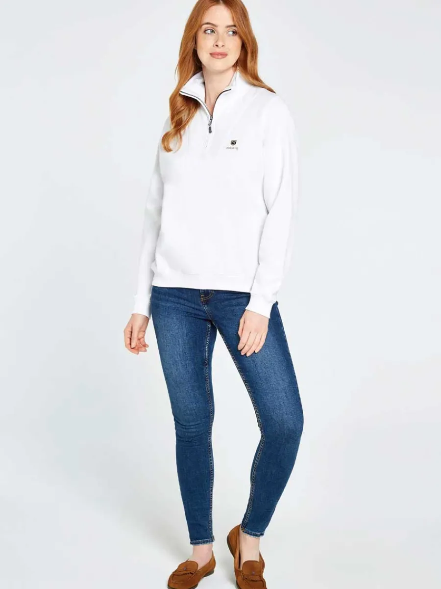 dubarry_castlemartyr__zip_2.webp Women Dubarry Castlemartyr 1/4 Zip Neck Sweater - Women's -