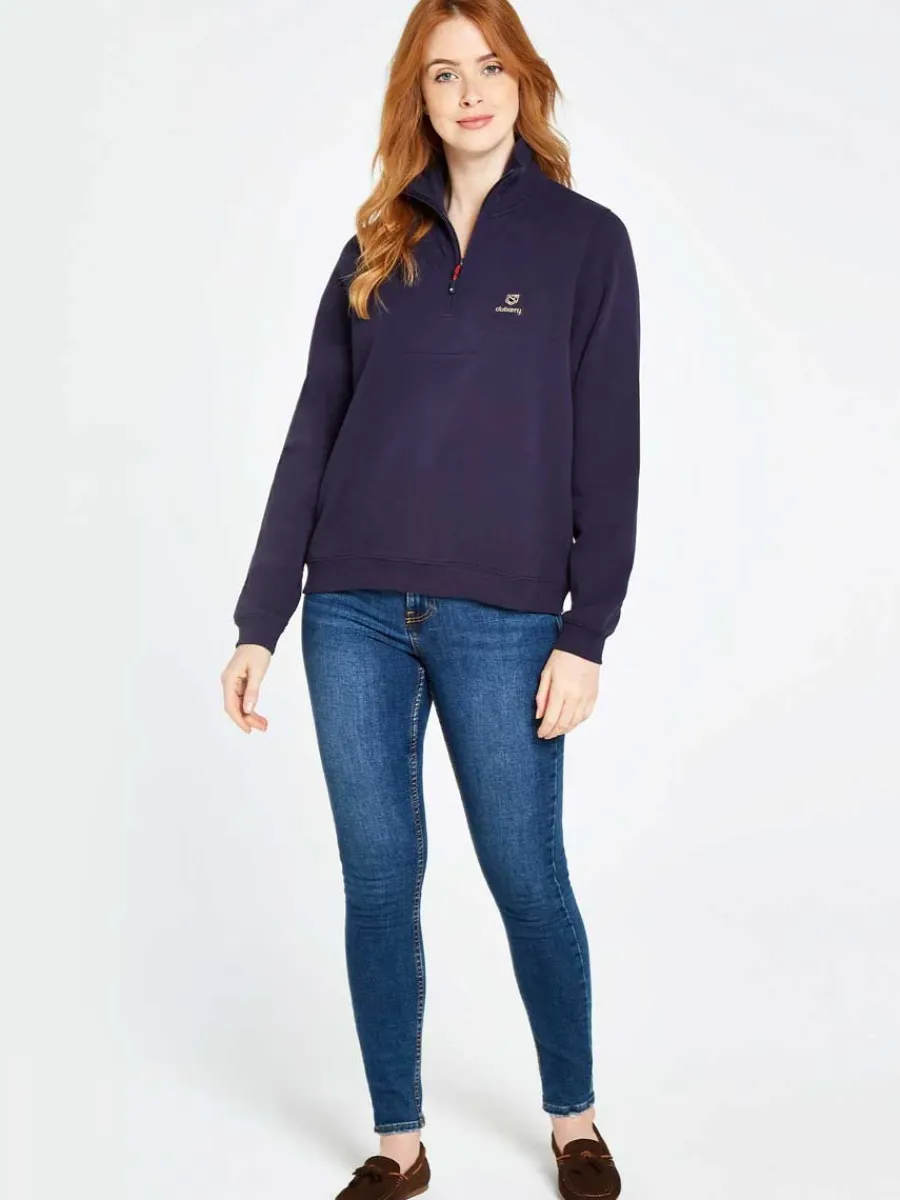 dubarry_castlemartyr__zip_3-1.webp Women Dubarry Castlemartyr 1/4 Zip Neck Sweater - Women's -