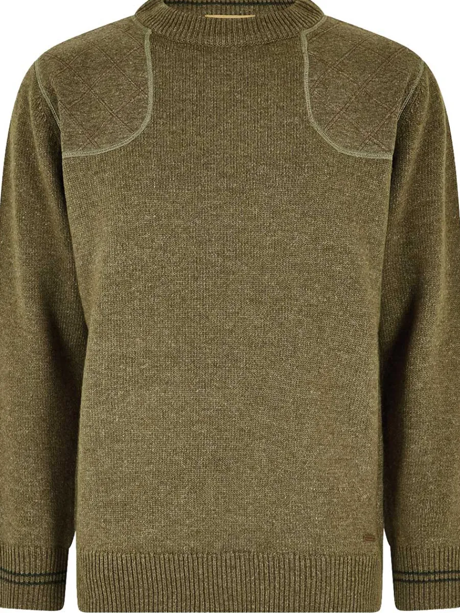 dubarry_clarinbridge_crew_2-1.webp Dubarry Clarinbridge Crew Neck Sweater - Men's - Dusk Green