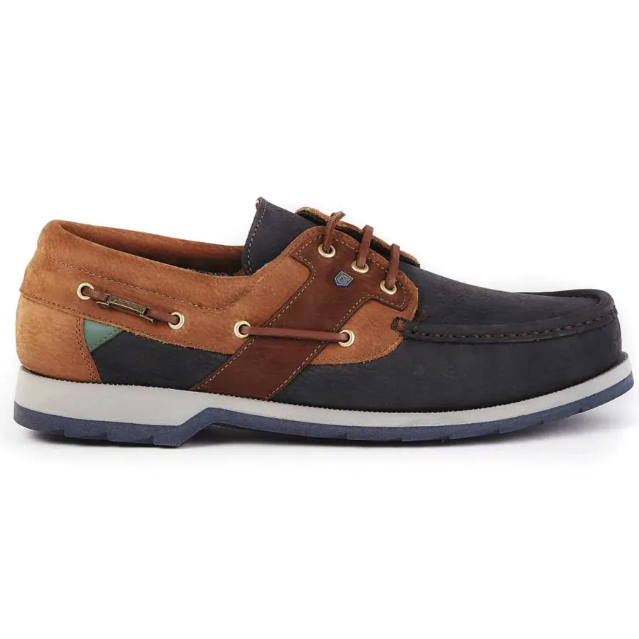 dubarry_clipper_deck_shoe_2-1.webp Dubarry Clipper Deck Shoes - Men's Gore-Tex - Navy / Brown