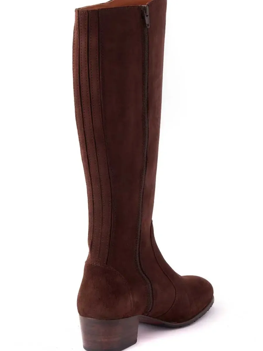 dubarry_downpatrick_knee__3-1.webp Dubarry Downpatrick Knee High Boots - Cigar Suede