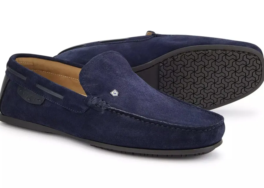 Dubarry Fiji Suede Loafers - Men's - French Navy
