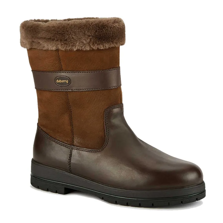 Dubarry Foxrock Fur Lined Country Boots - Womens -