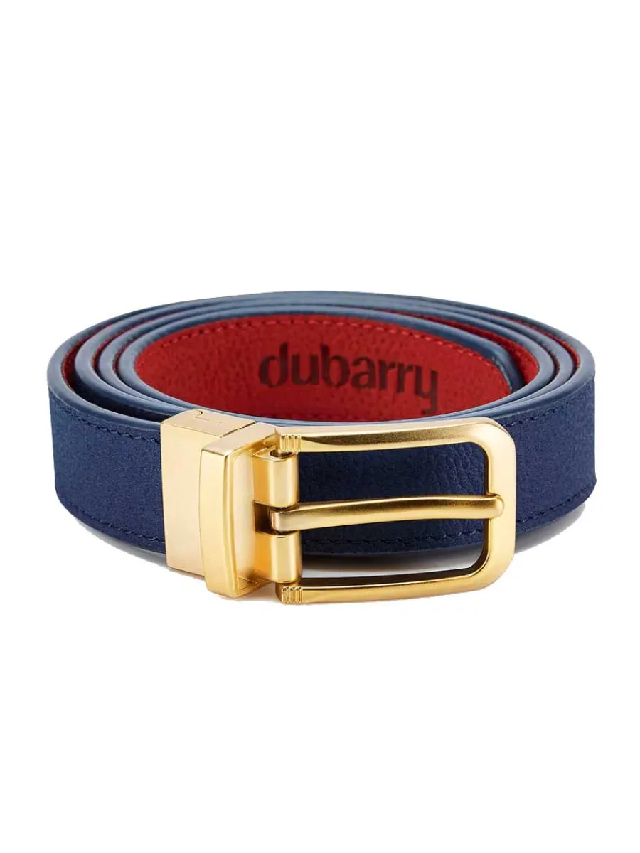 Women Dubarry Foynes Leather Belt - Royal Blue