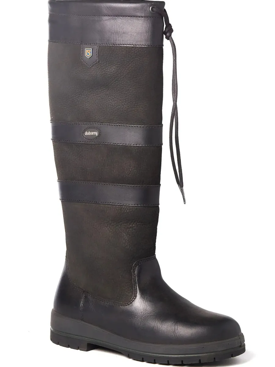 Dubarry Galway Waterproof Leather Country Boots - Black