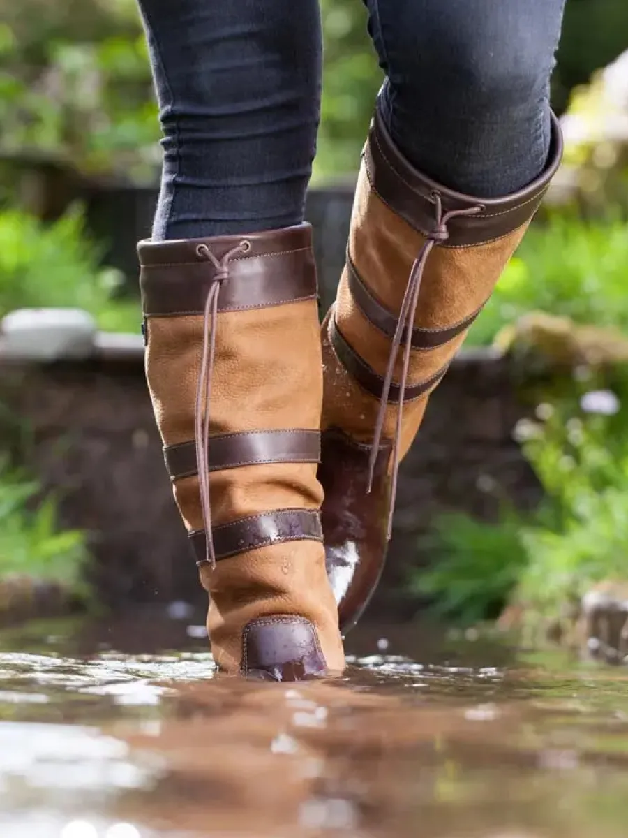 dubarry_galway_waterproof_1-5.webp Women Dubarry Galway Waterproof Leather Country Boots -