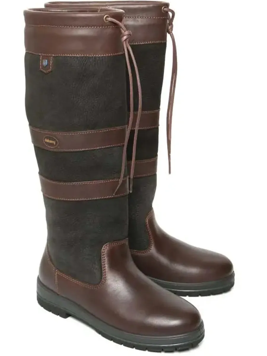 dubarry_galway_waterproof_2-4.webp Dubarry Galway Waterproof Leather Country Boots - Black & Brown