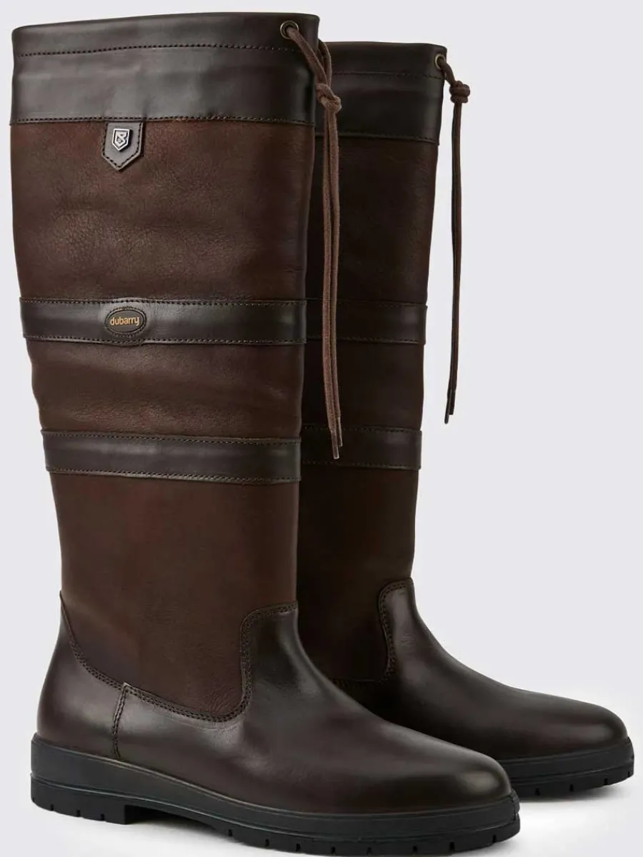 dubarry_galway_waterproof_5-1.webp Women Dubarry Galway Waterproof Leather Country Boots - Mocha