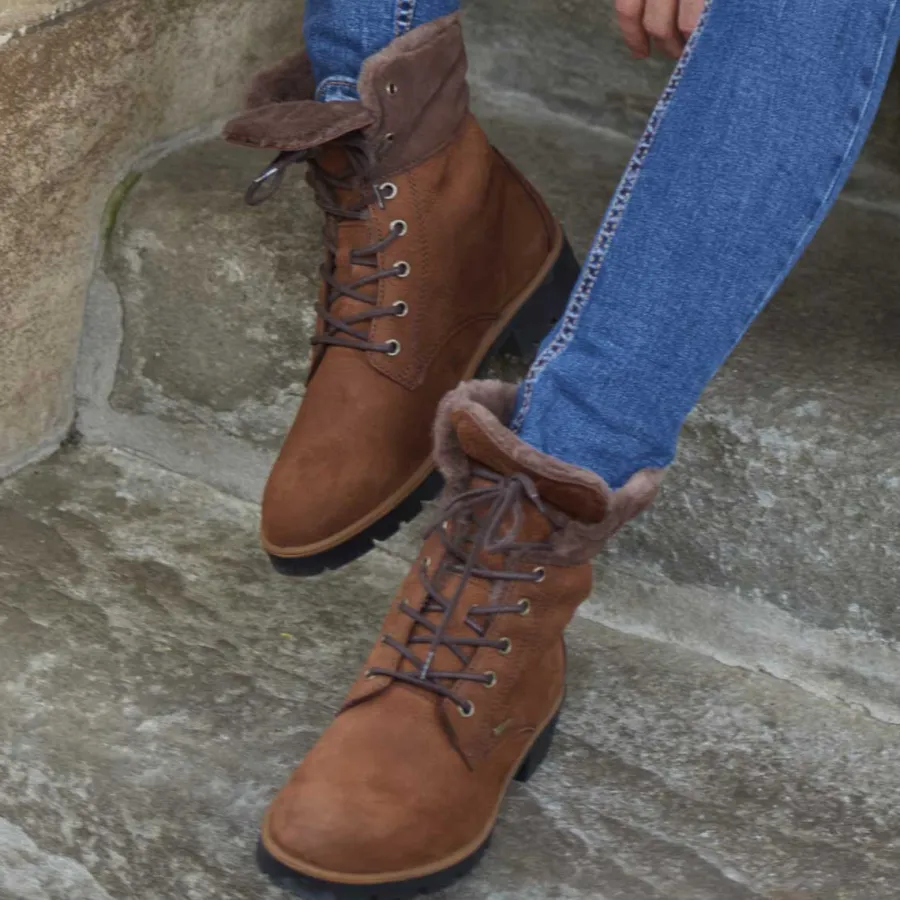 dubarry_glengarriff_ankle_1.webp Dubarry Glengarriff Ankle Boots - Womens - Walnut